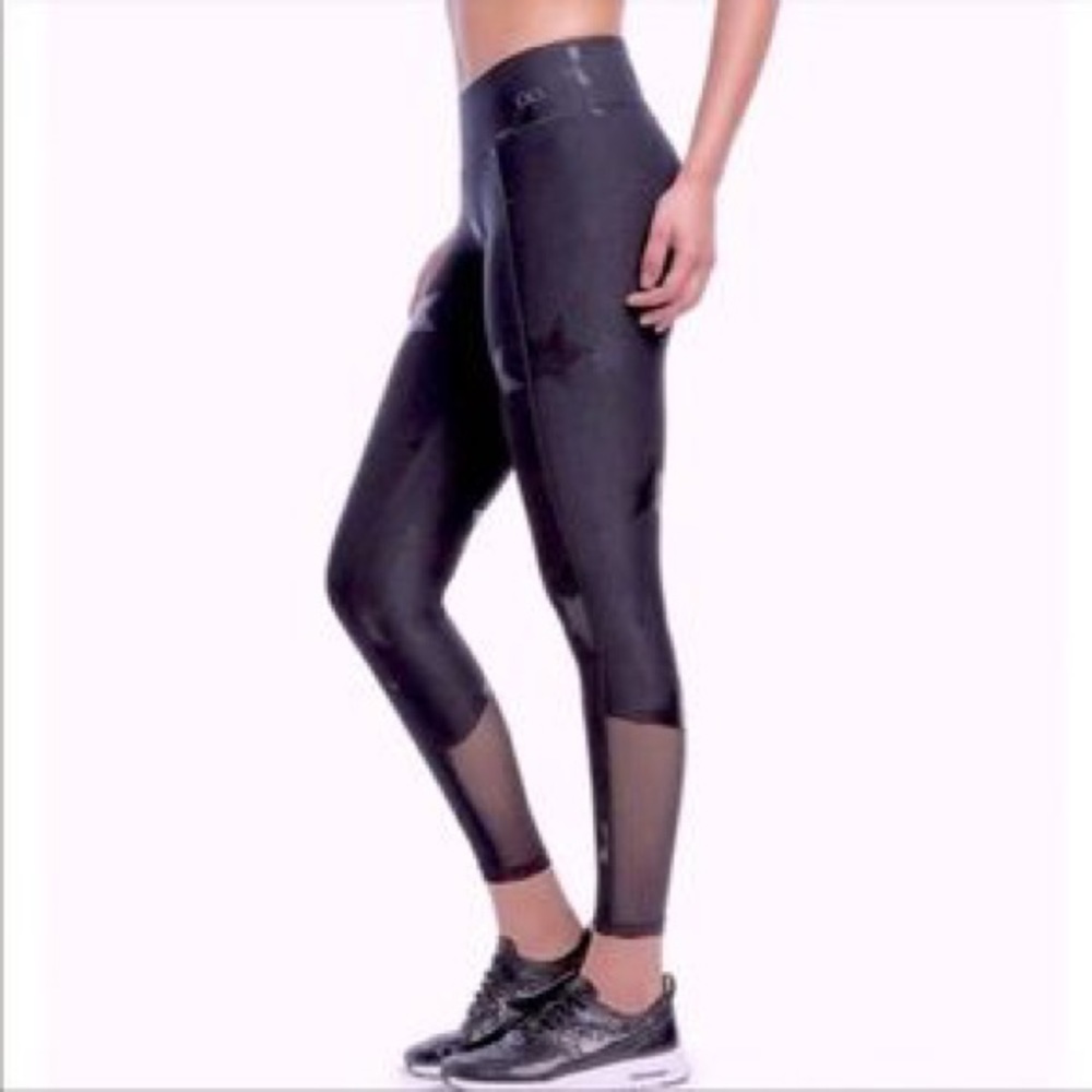 2XIST Black Star Leggings